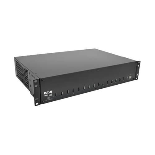 Eaton Tripp Lite Series 16-Port USB Ladestation mit Synchronisierungsfunktion, 230 V, 5 V 40 A (200 W) USB-Ladegerät-Aus