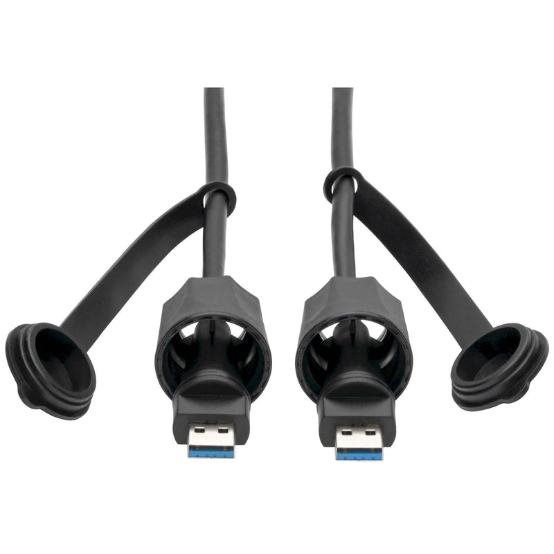 Eaton Tripp Lite Series USB-A Male zu USB-A Male Kabel, SuperSpeed, 3.0/3.1, Industrial, 3 ft. (0.91 m) - IP68, Shielded