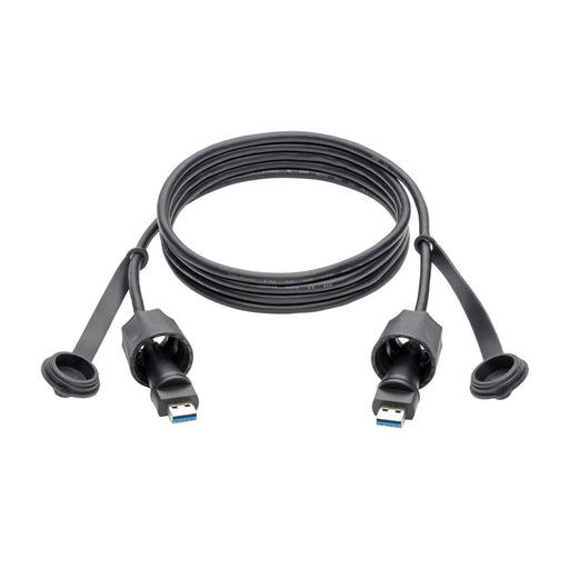Eaton Tripp Lite Series USB-A Male zu USB-A Male Kabel, SuperSpeed, 3.0/3.1, Industrial, 6 ft. (1.83 m) - IP68, Shielded