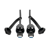 Eaton Tripp Lite Series USB-A Male zu USB-A Male Kabel, SuperSpeed, 3.0/3.1, Industrial, 10 ft. (3.05 m) - IP68, Shielde