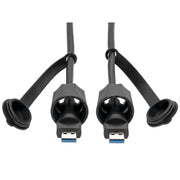 Eaton Tripp Lite Series USB-A Male zu USB-A Male Kabel, SuperSpeed, 3.0/3.1, Industrial, 13 ft. (3.96 m) - IP68, Shielde