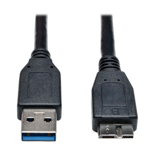 Eaton Tripp Lite Series USB 3.0 SuperSpeed Device Kabel (A zu Micro-B Stecker/Stecker) Schwarz, 1 ft. (0.31 m)