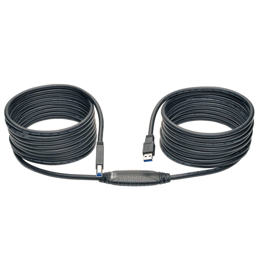 Eaton Tripp Lite Series USB 3.0 SuperSpeed Active Repeater Kabel (AB Stecker/Stecker), 25 ft. (7.62 m)