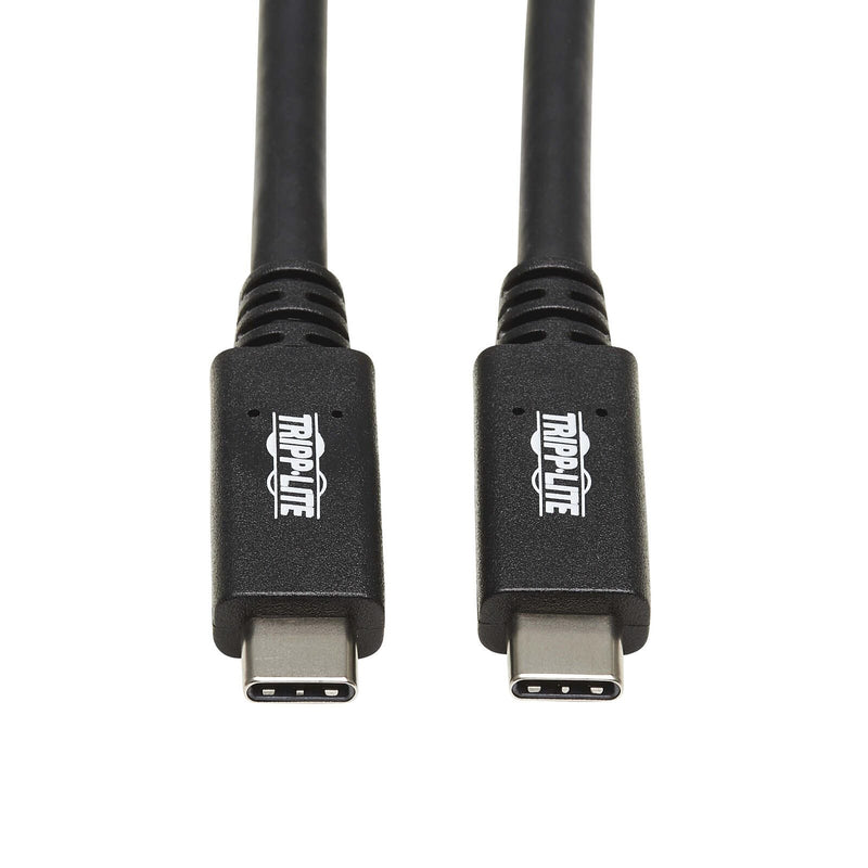 Eaton Tripp Lite Series USB-C Kabel (Stecker/Stecker) - USB 3.1, Gen 2 (10 Gbps), 5A Rating, Thunderbolt 3 Compatible, 2
