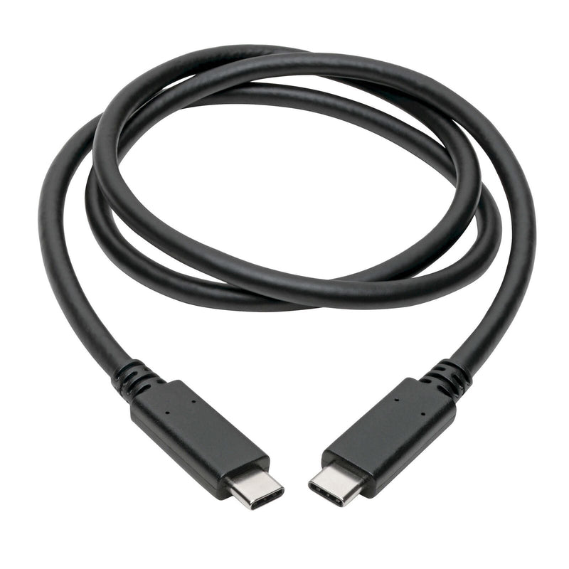 Eaton Tripp Lite Series USB-C Kabel (Stecker/Stecker) - USB 3.1, Gen 2 (10 Gbps), 5A Rating, USB-IF Certified, Thunderbo