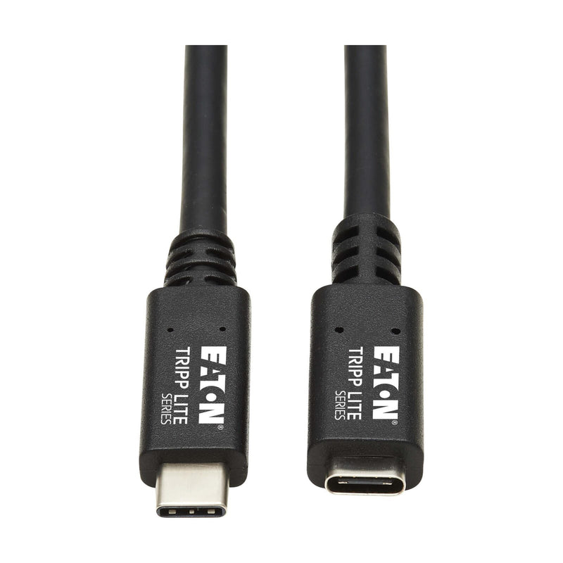 Eaton Tripp Lite Series USB-C Verlängerung Kabel (M/F) - USB 3.2 Gen 1 (5 Gbps), Thunderbolt 3 Compatible, Schwarz, 6 ft