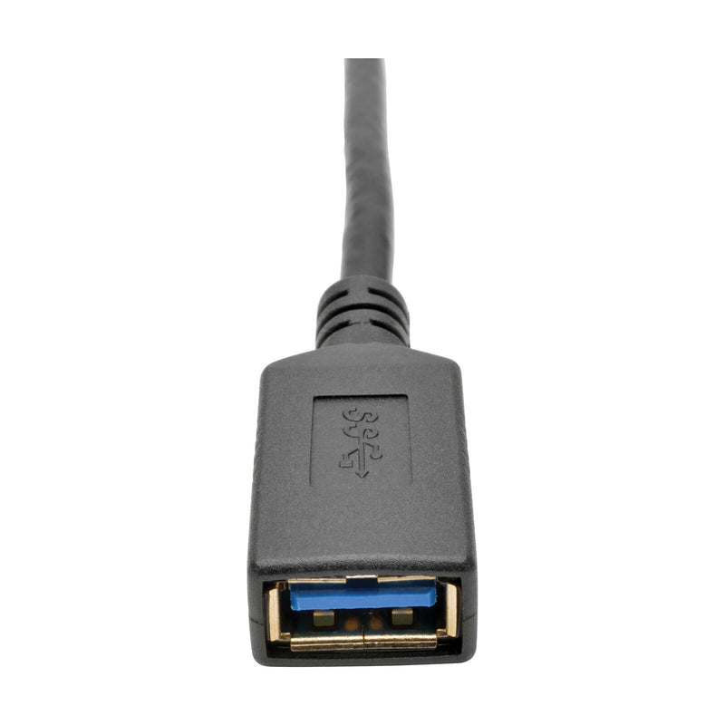 Eaton Tripp Lite Series USB-C zu USB-A Adapter (M/F), USB 3.1 Gen 1 (5 Gbps), Thunderbolt 3 Compatible, 6-in. (15.24 cm)