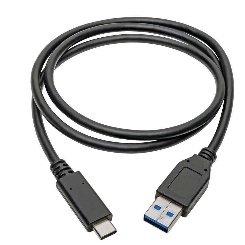 Eaton Tripp Lite Series USB-C zu USB-A Kabel (Stecker/Stecker), USB 3.1 Gen 2 (10 Gbps), USB-IF Certified, Thunderbolt 3