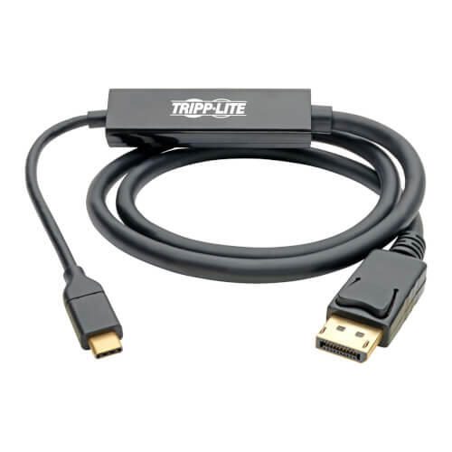 Eaton Tripp Lite Series USB-C zu DisplayPort Active Adapterkabel (Stecker/Stecker), 4K 60 Hz, 3 ft. (0.9 m)