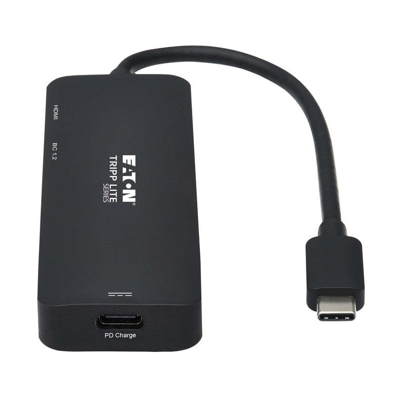 Eaton Tripp Lite Series USB-C Multiport Adapter - 4K 60 Hz HDMI, 3 USB-A Hub Ports, 100W PD Charging, HDR, HDCP 2.2
