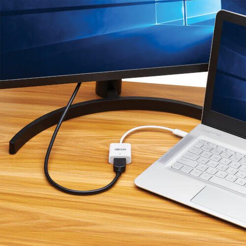 Eaton Tripp Lite Series USB-C zu HDMI Adapter (M/F) - 8K, HDR, 4:4:4, HDCP 2.3, White