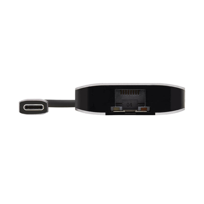 Eaton Tripp Lite Series 3-Port USB-C Hub - USB 3.2 Gen 1, 3 USB-A Ports, GbE, Thunderbolt 3, 100W PD Charging, Aluminum