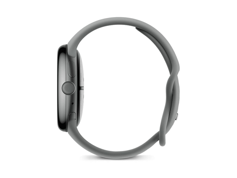 Google Pixel Watch 3 (LTE) Sportarmband 45mm, Grau/Grau