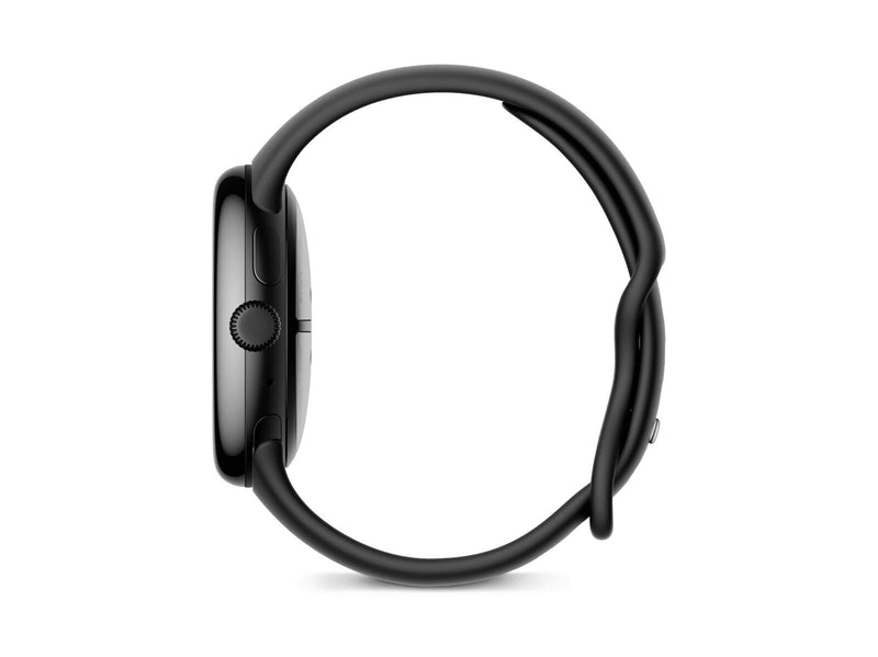 Google Pixel Watch 3 (WiFi) Sportarmband 41mm, Schwarz/Obsidian