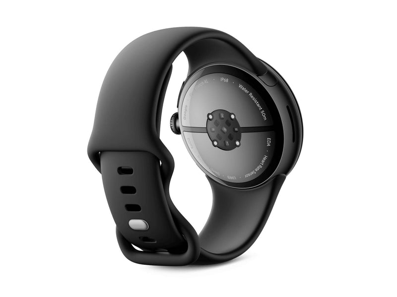 Google Pixel Watch 3 (WiFi) Sportarmband 41mm, Schwarz/Obsidian