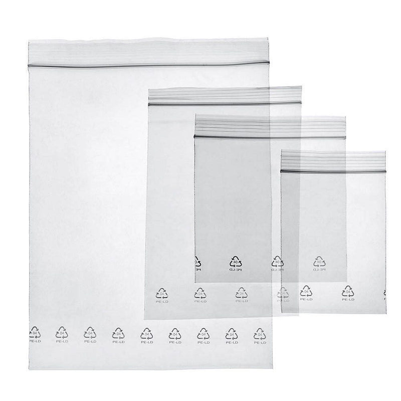 WIHEDÜ Druckverschlussbeutel-Set 7,0 - 16,0 x 10,0 - 22,0 cm