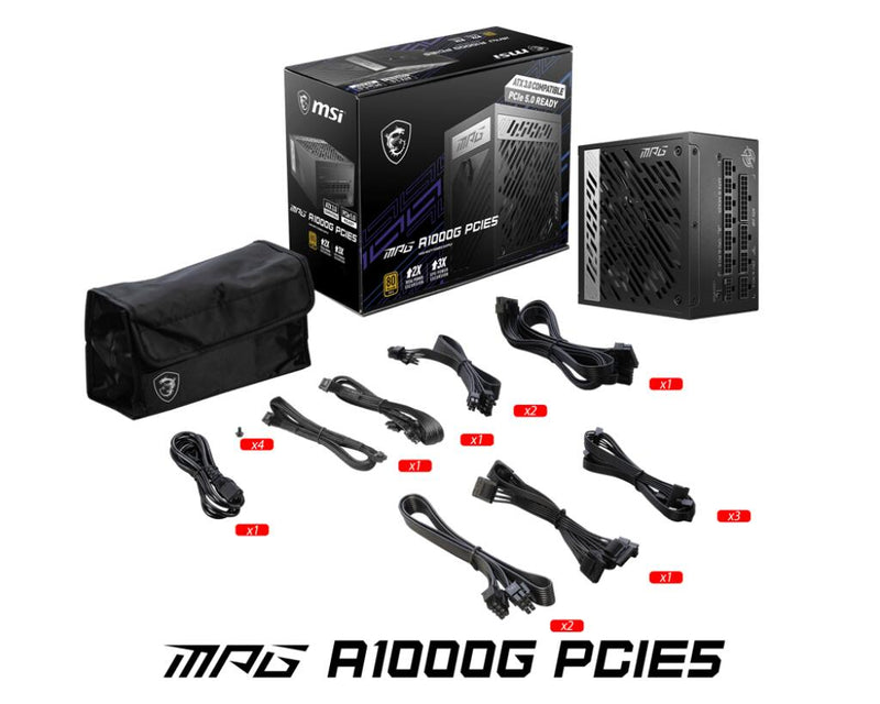 MSI MPG A1000G PCIE5 - 1000W