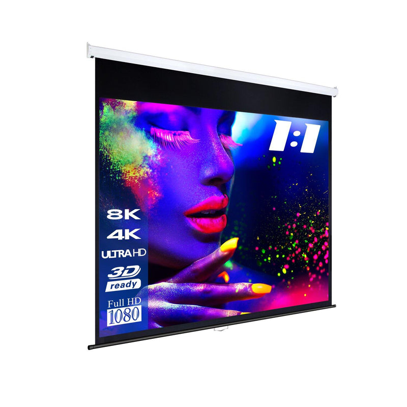 eSmart Germany Rollo Leinwand MIROLO 203 x 203 cm (120') 1:1