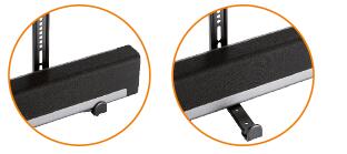 MyWall HZ 19 L Universal-Soundbar-Halterung mit rutschfestem Sockelhalter