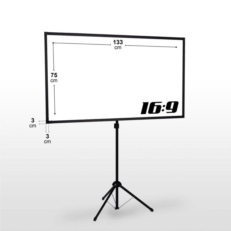 eSmart Expert X-Type Stativ Leinwand 133 x 75 cm (60') 16:9