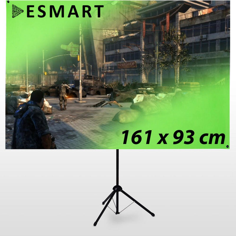 eSmart Expert X-Type Ultralightweight Greenscreen 161 x 93 cm / 70 Zoll
