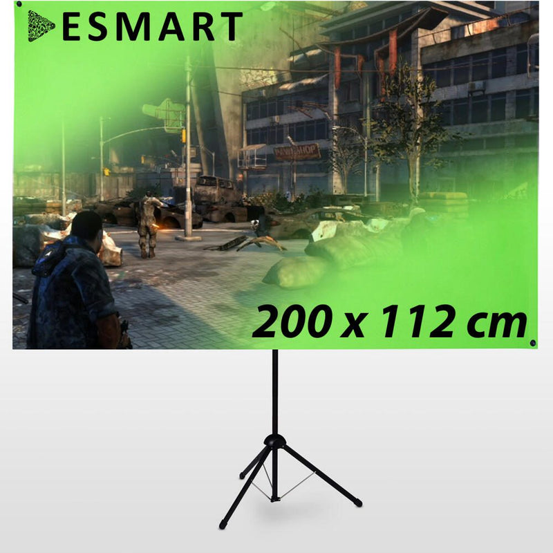 eSmart Expert X-Type Ultralightweight Greenscreen 200 x 112 cm / 90 Zoll