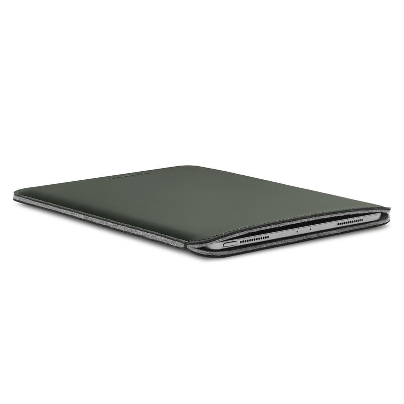 B-WARE Woolnut beschichtete iPad Hülle für iPad Pro 11' & iPad Air , grün