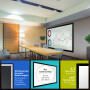 eSmart Professional MIRALE Rahmen Leinwand 221 x 125 cm (100') 16:9