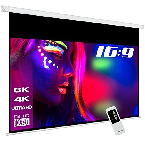 eSmart Professional MIMOTO Tageslicht Motor Leinwand Grau 186 x 105 cm (84') 16:9