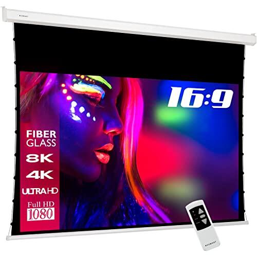 eSmart Professional TATENSO Tageslicht Tension Leinwand Grau 160 x 90 cm (72') 16:9