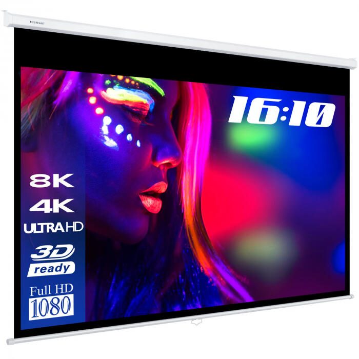 eSmart Professional MIROLO Rollo Leinwand 215 x 135 cm (100') 16:10