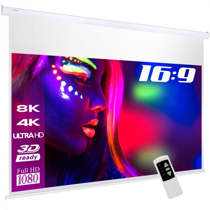 eSmart Professional MIMOTO Akustik Motor Leinwand 203 x 114 cm (92') 16:9