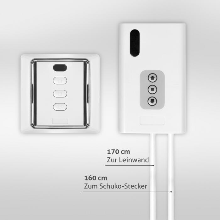 eSmart Expert CSX Deckeneinbau Leinwand 187 x 140 cm (92') 4:3