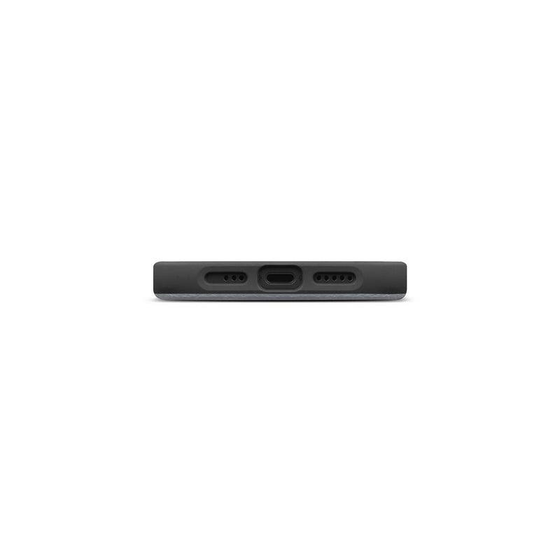 Woolnut Ledercase für iPhone 14, grau