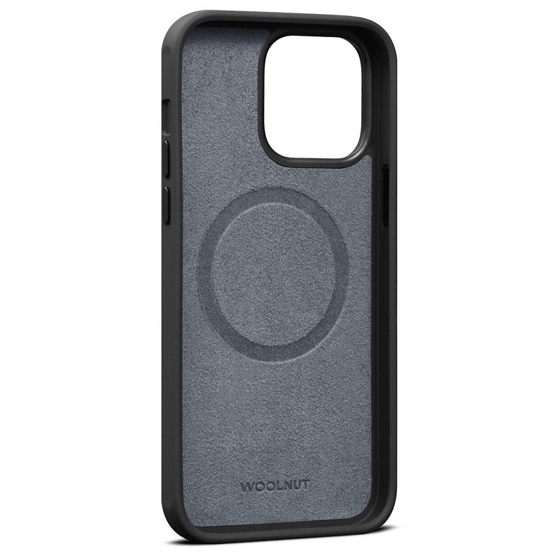 Woolnut Ledercase für iPhone 14 Pro Max, schwarz