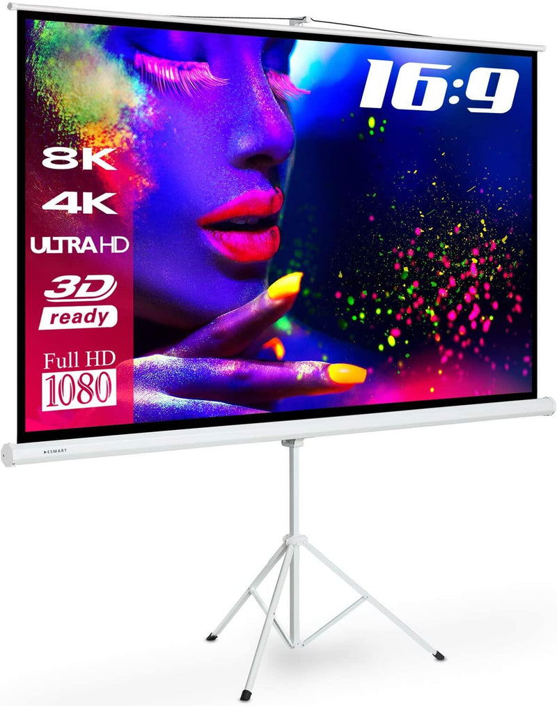 ESMART Professional MISATI Stativ Leinwand 221 x 125 cm (100') 16:9