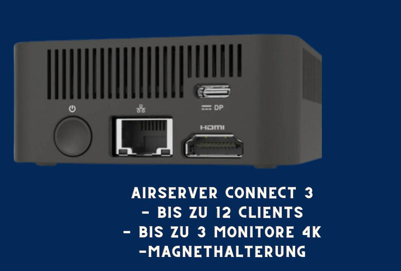AirServer Connect 3 drahtloses Präsentationssystem