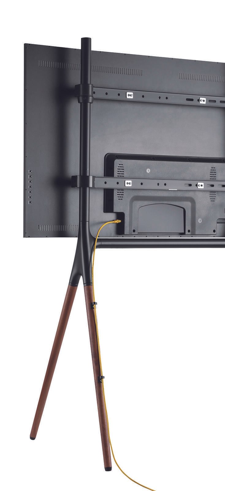MyWall TV Display Staffelei Design Standfuß HT 28 für 49-70 Zoll höhenverstellbar bis zu 40 kg