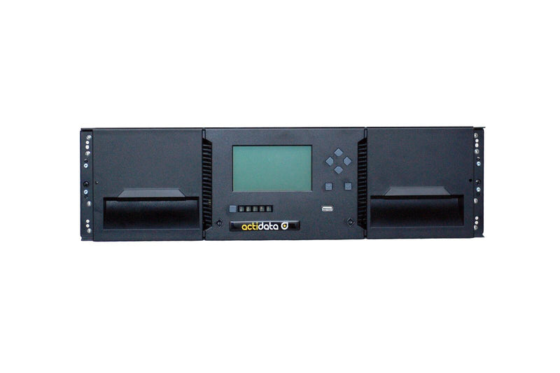 actidata actiLib Kodiak 3416-BTL 3U Basismodul 1x LTO-8 HH SAS (43B82210)