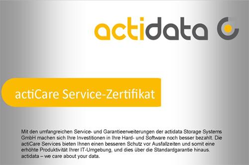 actidata actiCare Installations-Service für actiLib Kodiak 6807-ETL (984501)