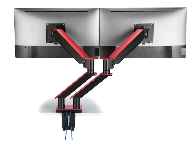 MyWall HL 25-2 Vollbeweglicher Tischhalter für Flachbildschirme 43 cm (17') - 89 cm (35') mit Gasdruckfeder