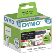 DYMO® Original Etikett für LabelWriter™, Mehrzweck - weiss - permanent haftend, 1 x 320 Etiketten